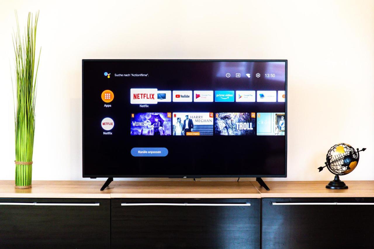 Moderne Dachgeschosswohnung - Parkplatz - Netflix Кобург Экстерьер фото